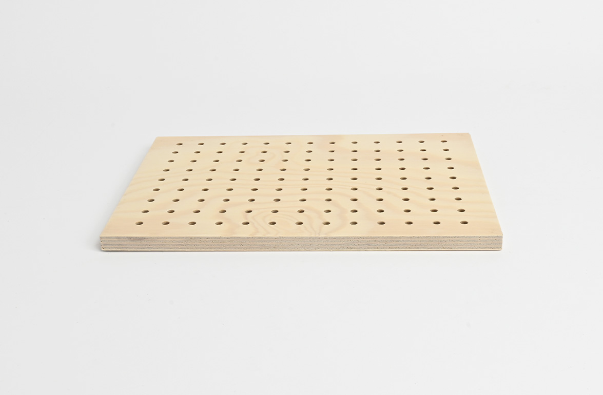 Keflico Design Panel SONO, Farvet skrællet fyr, 100% PEFC